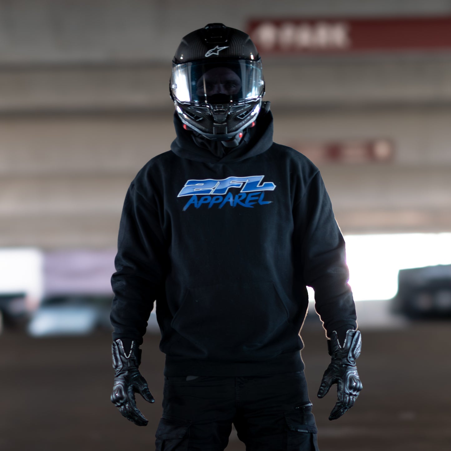 "Just Getting Started" Hoodie (BLUE)