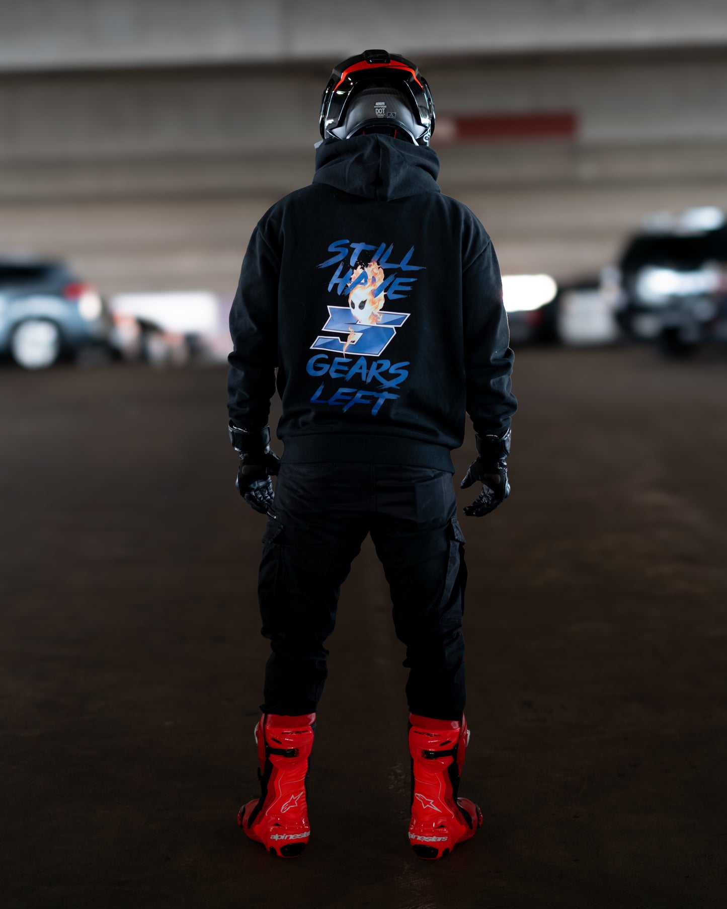 "Just Getting Started" Hoodie (BLUE)