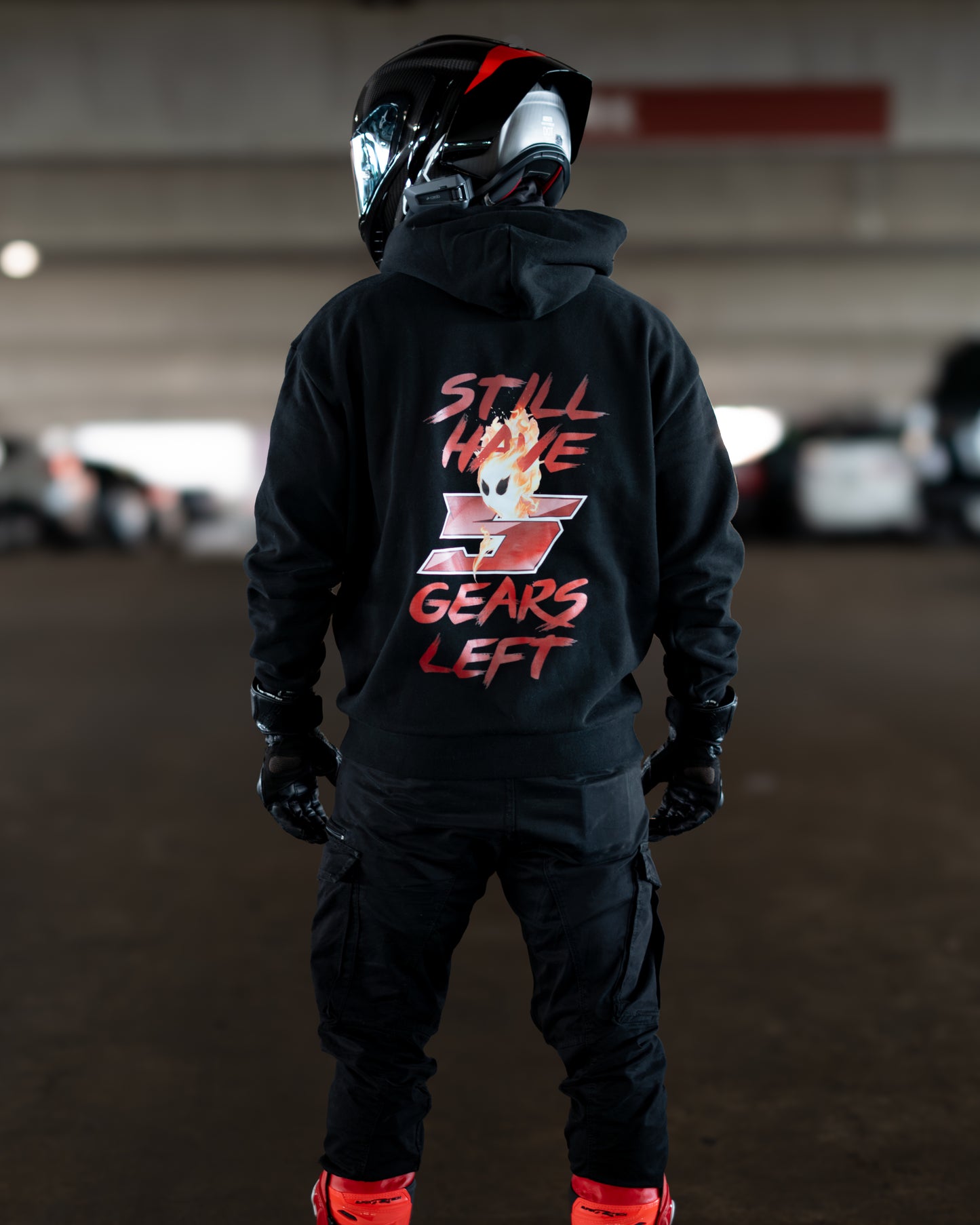 "Just Getting Started" Hoodie (RED)