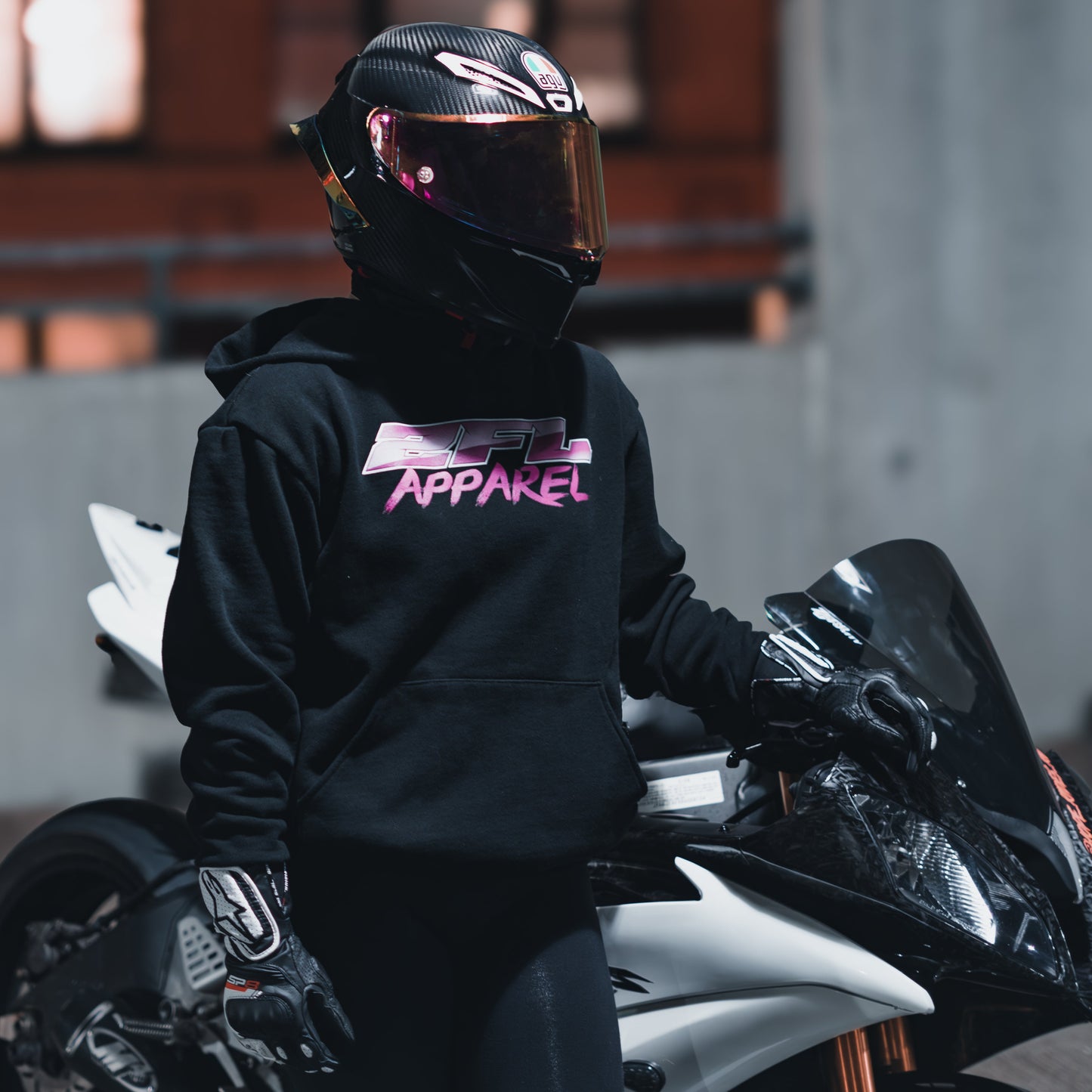 "Just Getting Started" Hoodie (PINK)
