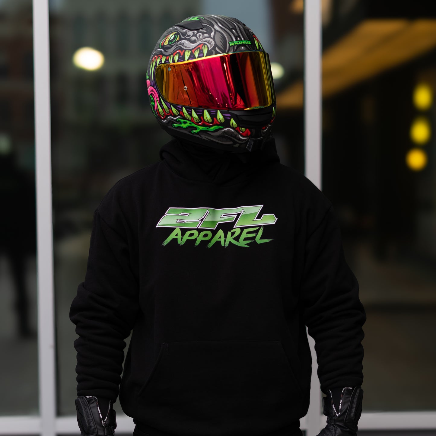 "Just Getting Started" Hoodie (Green)