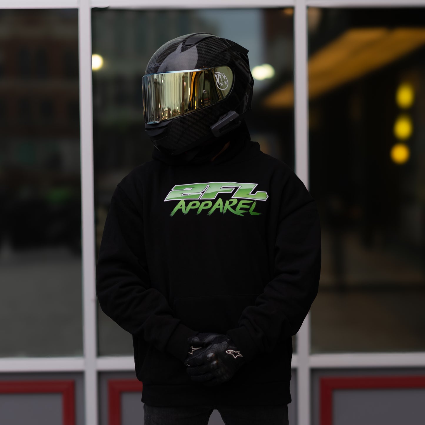 "Just Getting Started" Hoodie (Green)