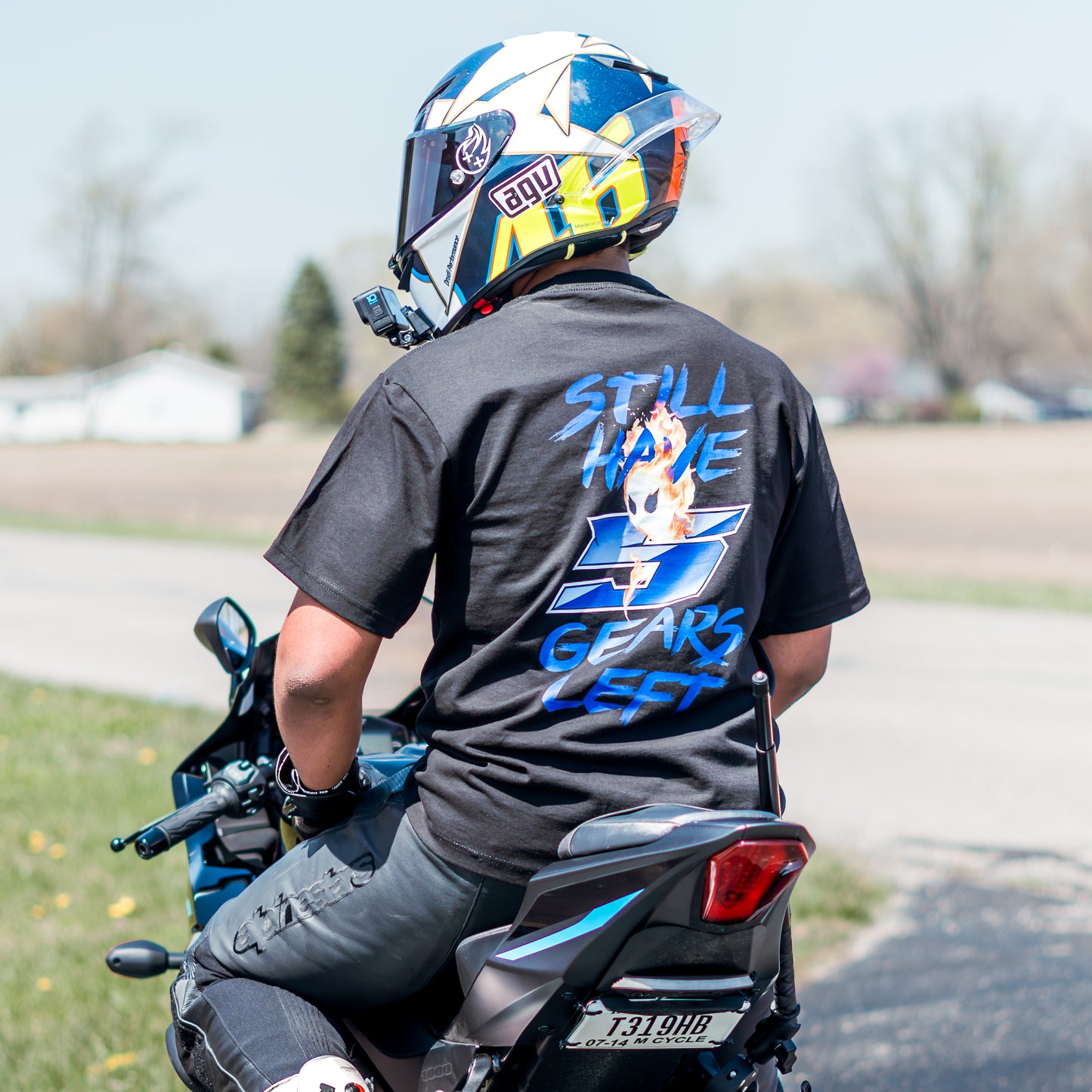 "Just Getting Started" T-Shirt (BLUE)