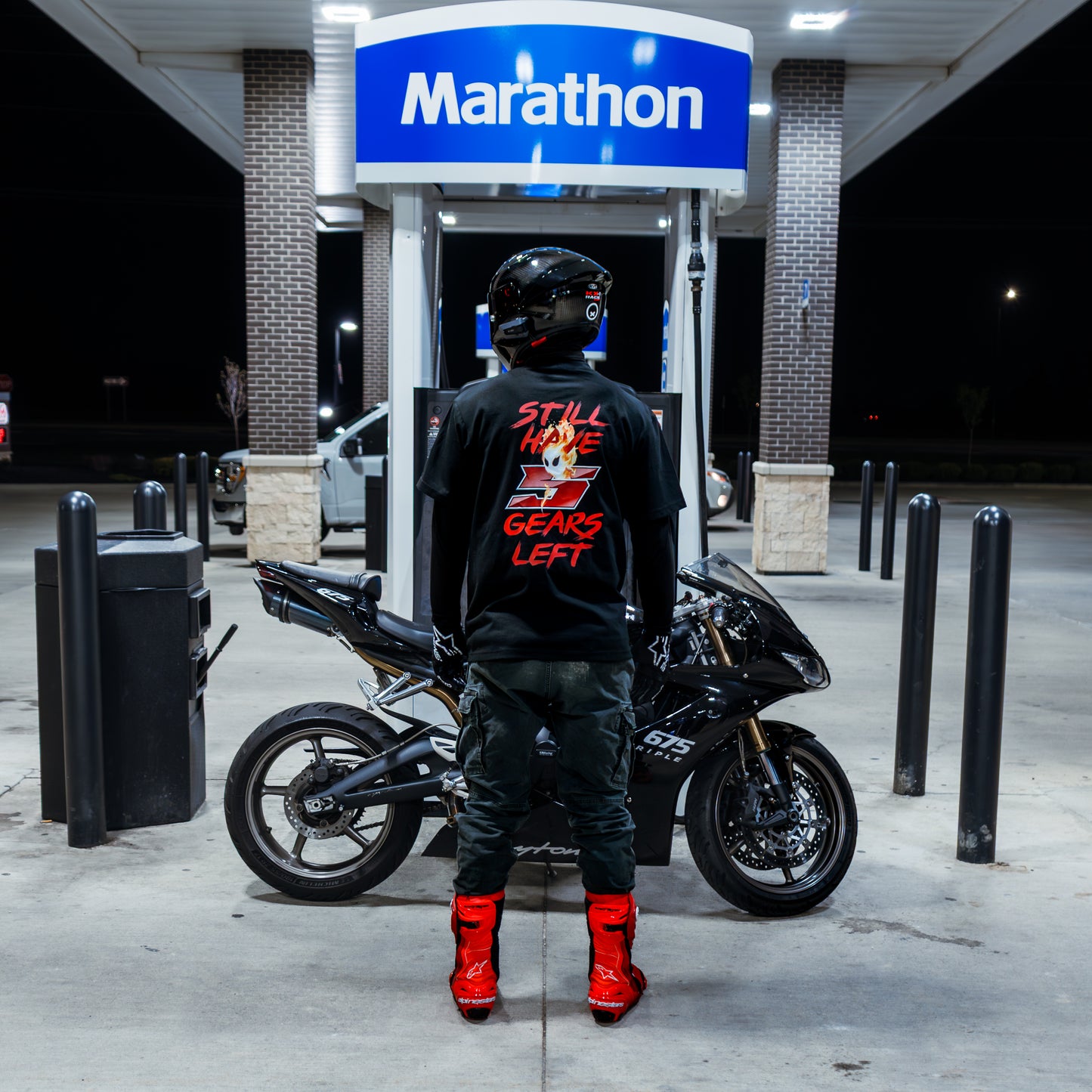 "Just Getting Started" T-Shirt (RED)