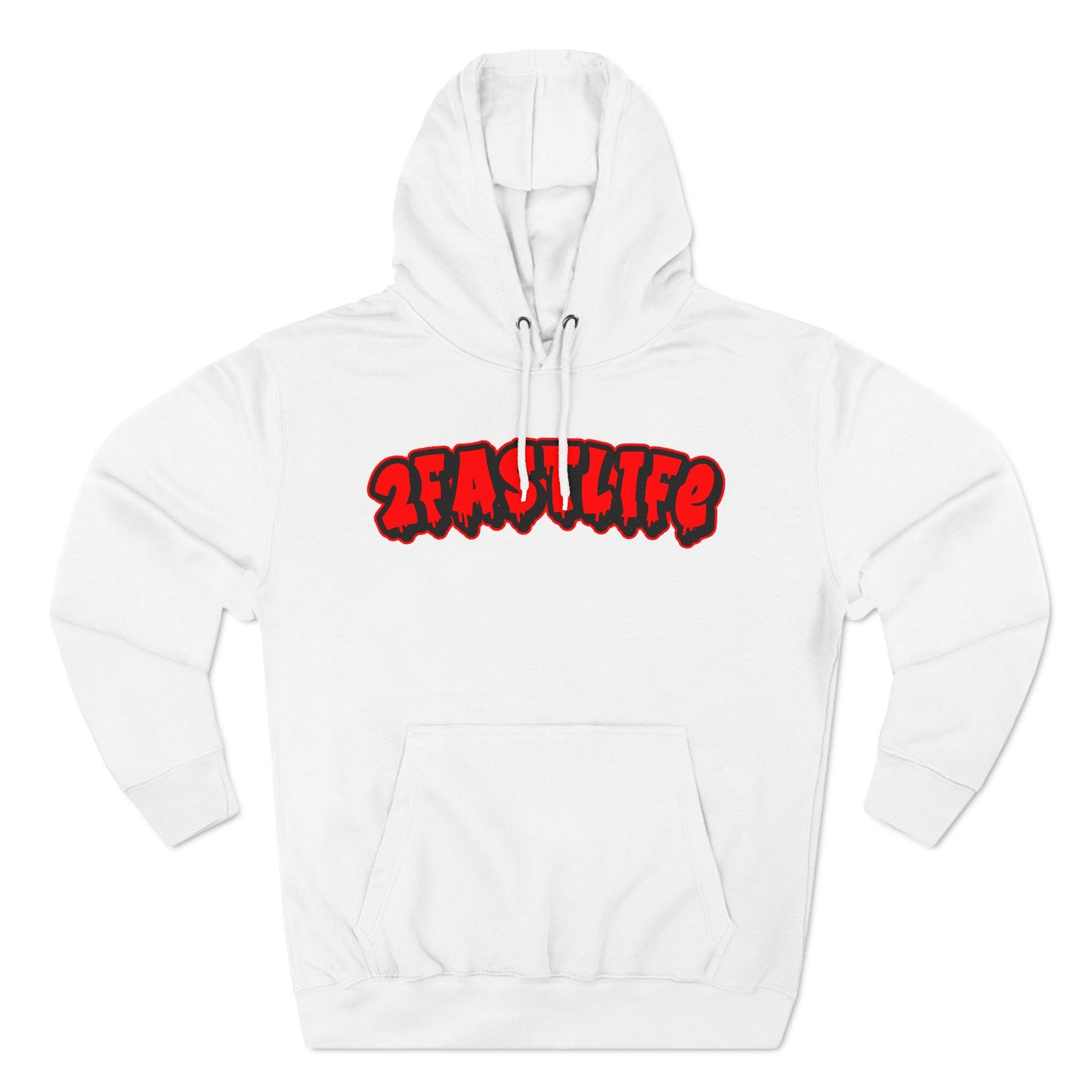 2FastLife "We Don't Slow Down" Hoodie (RED LOGO)