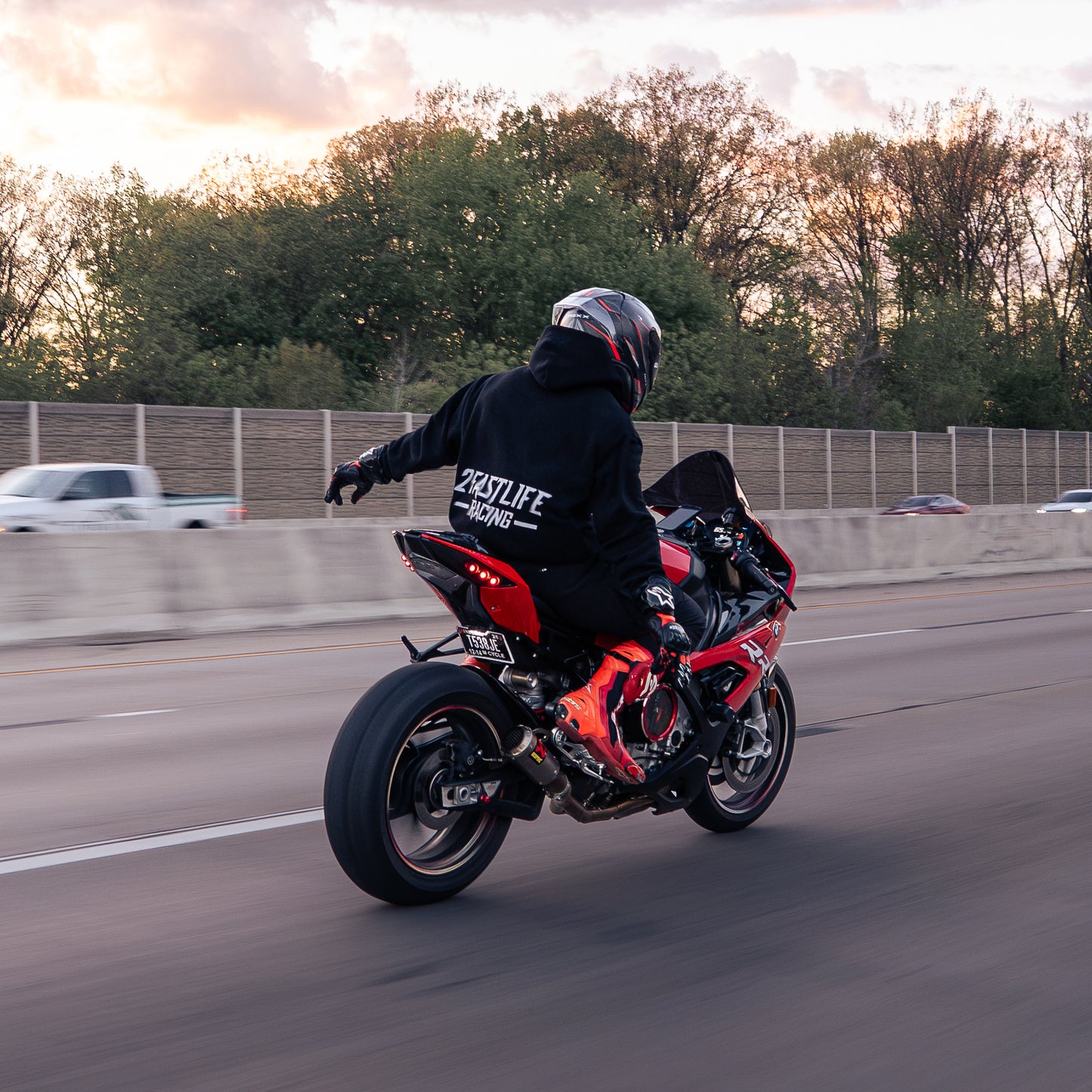 "RACE" HOODIE