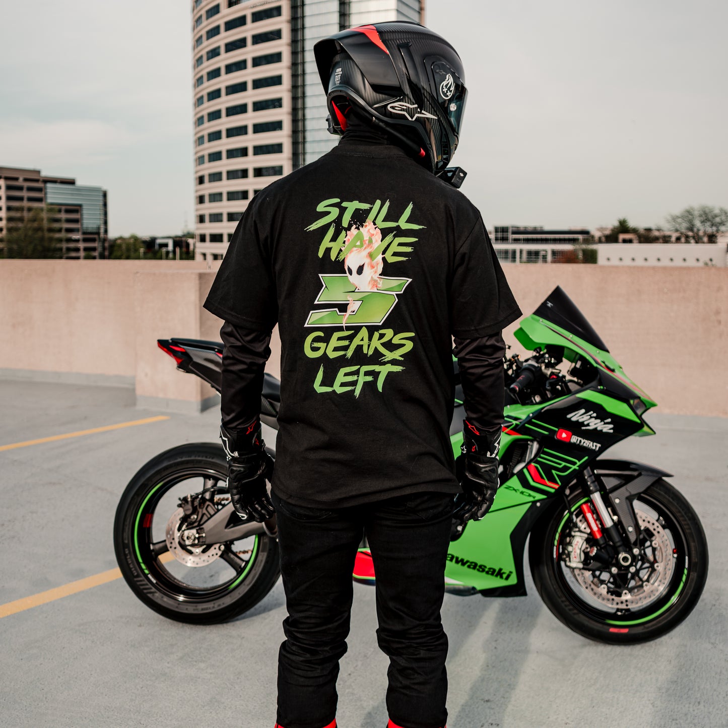 "Just Getting Started" T-Shirt (GREEN)