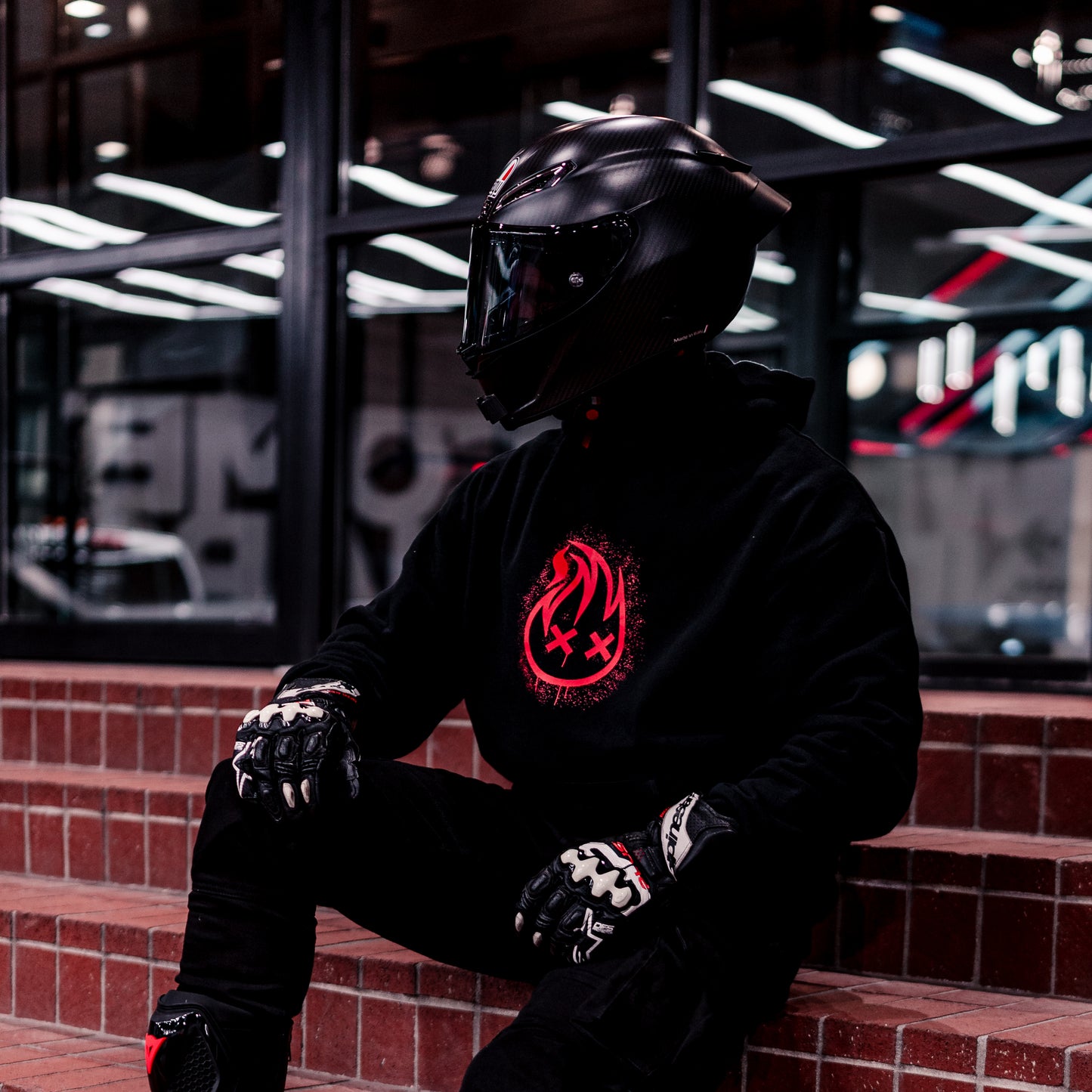 "RACE" HOODIE