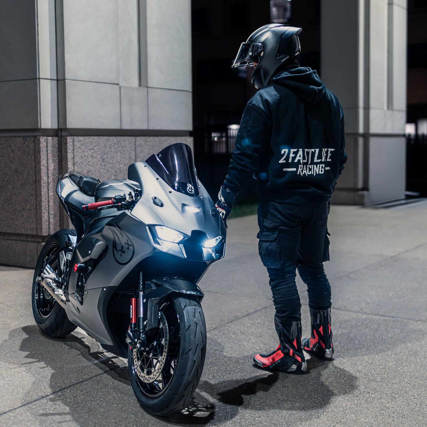 "RACE" HOODIE